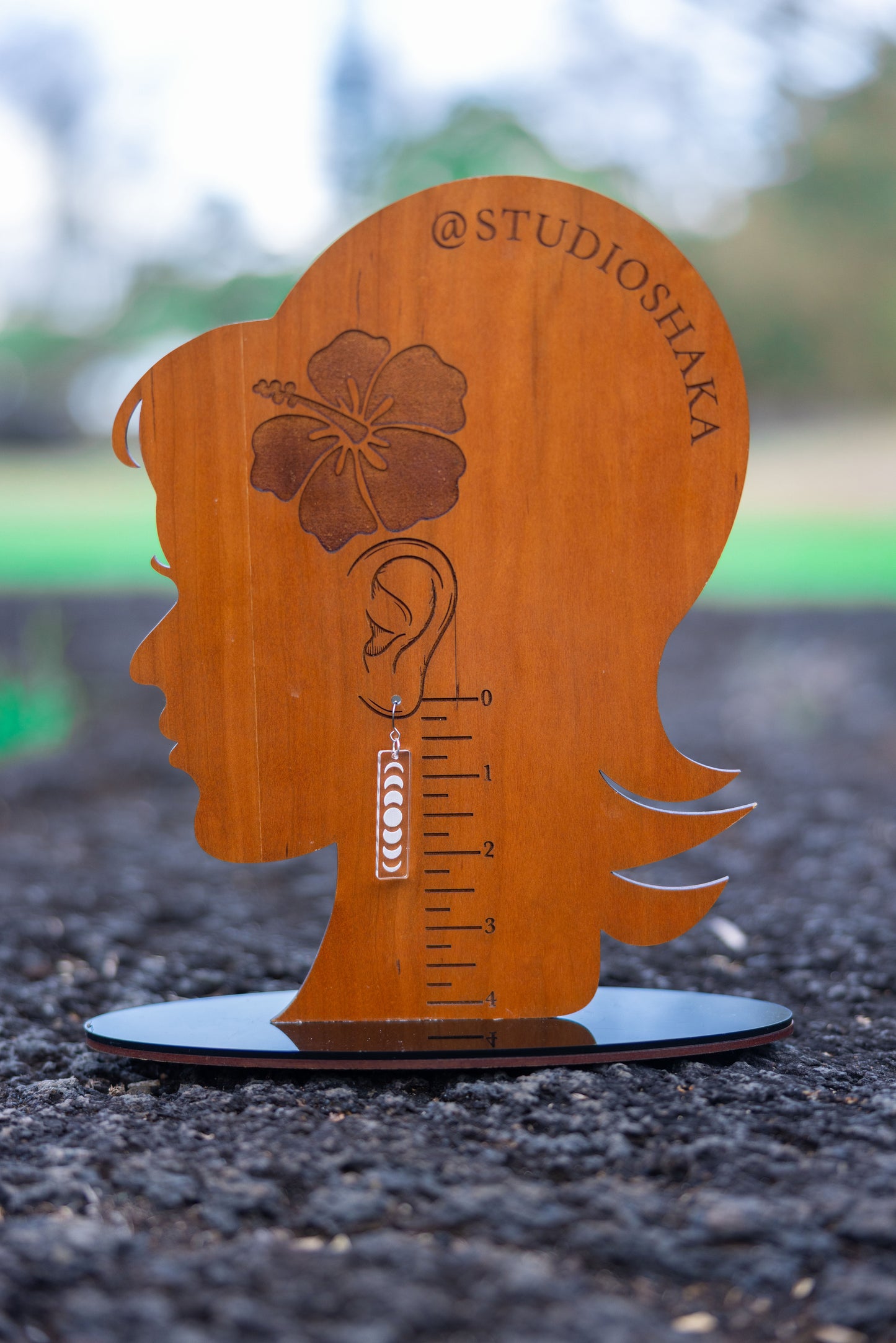 Acrylic Mahina Earrings