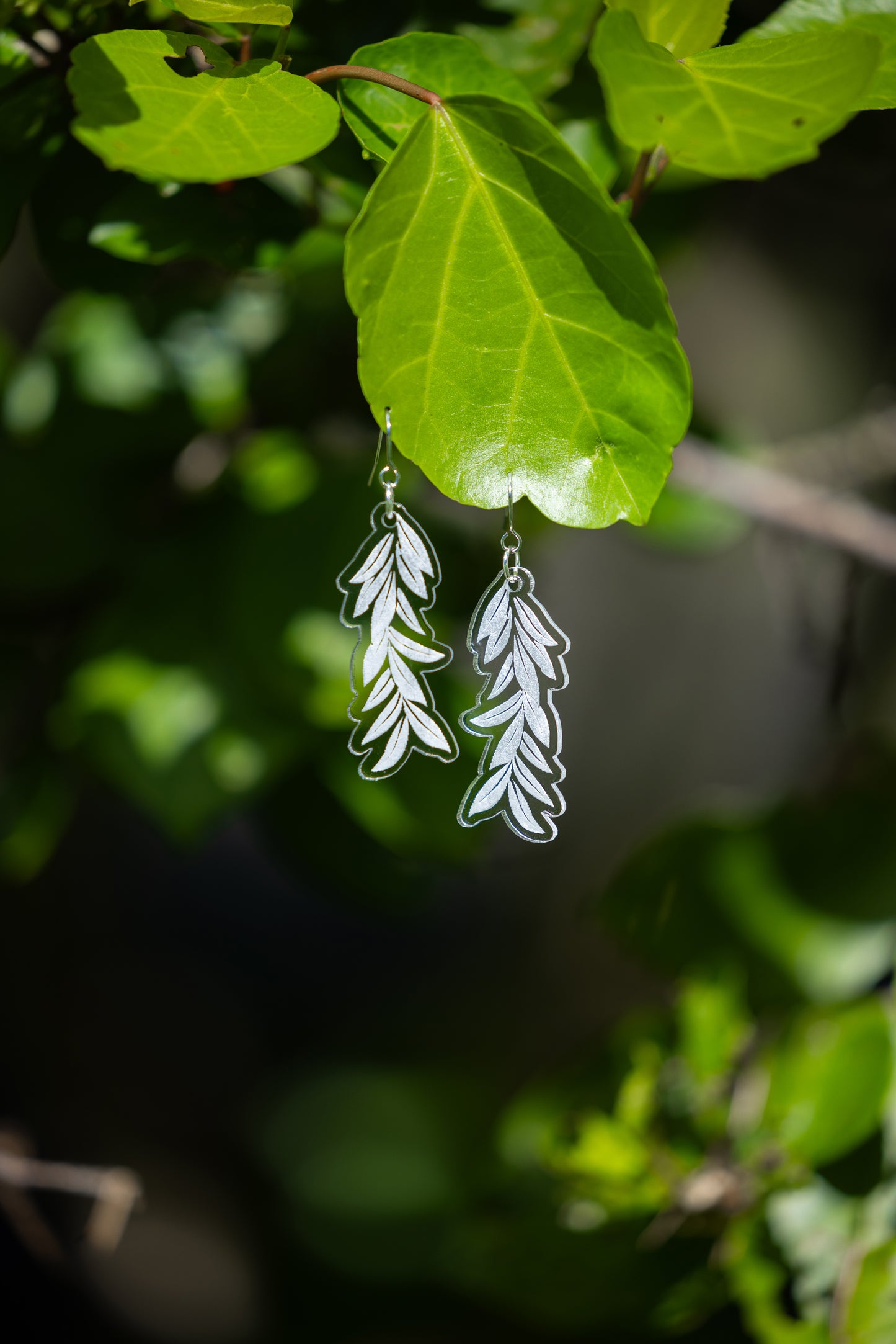 Acrylic Maile Earrings