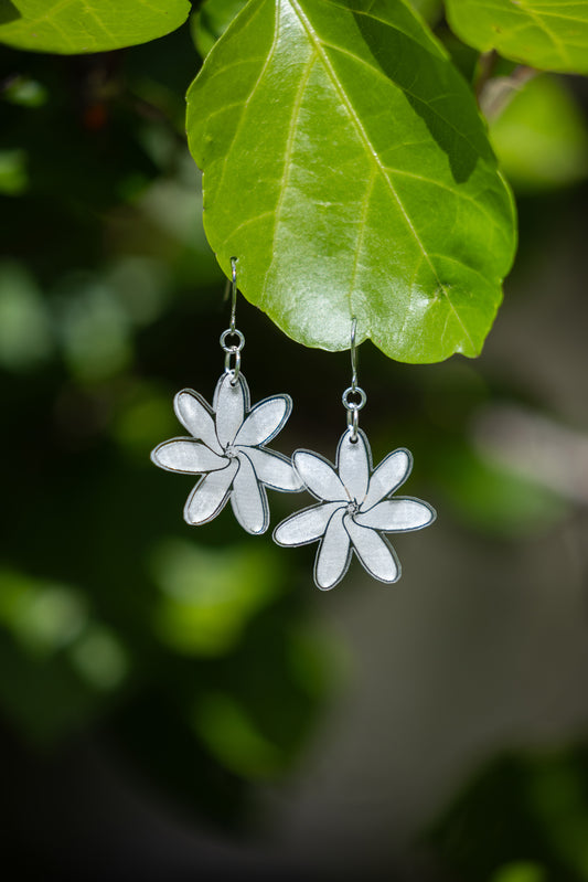 Acrylic Tiare Earrings